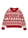 Philosophy Di Lorenzo Serafini Cherry-pattern Sweater In Red