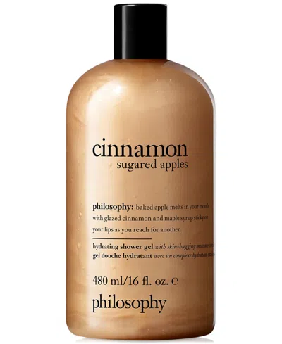 Philosophy Di Lorenzo Serafini Cinnamon Sugared Apples Hydrating Shower Gel, 16 Oz. Created For Macy's In Transparent