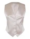 Philosophy Di Lorenzo Serafini Classic Women's Waistcoat In Blanco