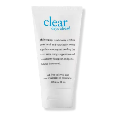 Philosophy Di Lorenzo Serafini Clear Days Ahead Oil-free Salicylic Acid Acne Treatment & Moisturizer