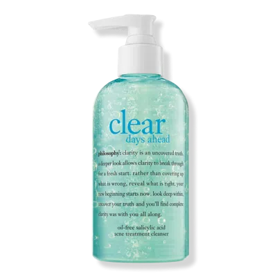 Philosophy Di Lorenzo Serafini Clear Days Ahead Oil-free Salicylic Acid Acne Treatment Cleanser