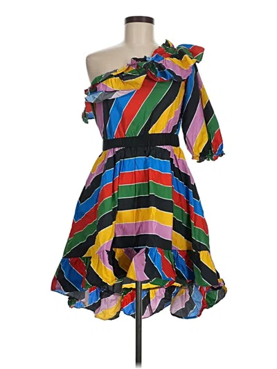 Pre-owned Philosophy Di Lorenzo Serafini Cocktail Dress In Black