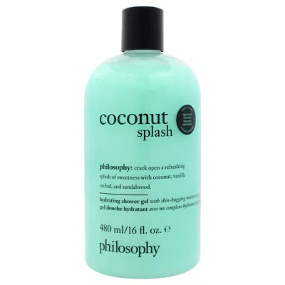 Philosophy Di Lorenzo Serafini Coconut Splash Hydrating Shower Gel By Philosophy For Unisex - 16 oz Shower Gel In Transparent