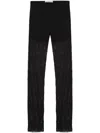 Philosophy Di Lorenzo Serafini Corded-lace Trousers In Black