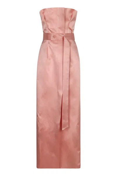 Philosophy Di Lorenzo Serafini Corset Dress In Pink