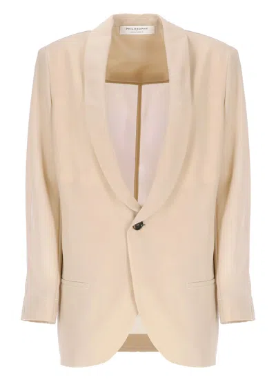 PHILOSOPHY DI LORENZO SERAFINI COTTON BLEND BLAZER