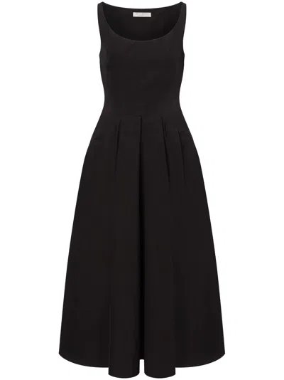 Philosophy Di Lorenzo Serafini Black Cotton-blend Dress