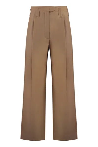 PHILOSOPHY DI LORENZO SERAFINI COTTON BLEND TROUSERS