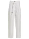 Philosophy Di Lorenzo Serafini Philosophy Belted Jeans In White