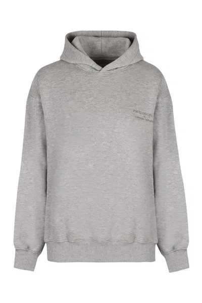 PHILOSOPHY DI LORENZO SERAFINI PHILOSOPHY DI LORENZO SERAFINI COTTON HOODIE