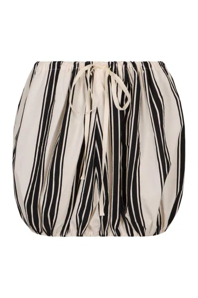 PHILOSOPHY DI LORENZO SERAFINI PHILOSOPHY DI LORENZO SERAFINI COTTON MINI-SKIRT