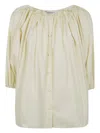 Philosophy Di Lorenzo Serafini Ivory Polyester Blend Shirt In Neutrals