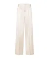 Philosophy Di Lorenzo Serafini Trousers Philosophy Made Of Light Wool Canvas In White