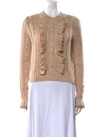 Pre-owned Philosophy Di Lorenzo Serafini Crew Neck Sweater In Brown