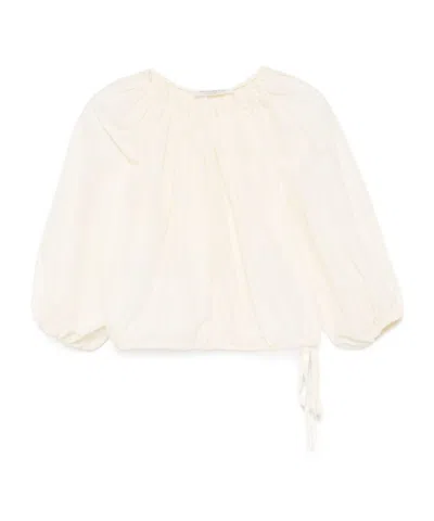 PHILOSOPHY DI LORENZO SERAFINI PHILOSOPHY DI LORENZO SERAFINI CROPPED BLOUSE