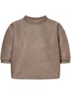 Philosophy Di Lorenzo Serafini Cropped Boxy T-shirt In Brown
