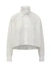 PHILOSOPHY DI LORENZO SERAFINI PHILOSOPHY DI LORENZO SERAFINI CROPPED POPLIN SHIRT