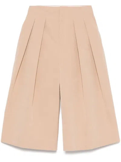Philosophy Di Lorenzo Serafini Cropped Trousers In Neutrals