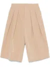 Philosophy Di Lorenzo Serafini Cropped Trousers In Neutrals