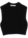 Philosophy Di Lorenzo Serafini Cropped Vest In Black
