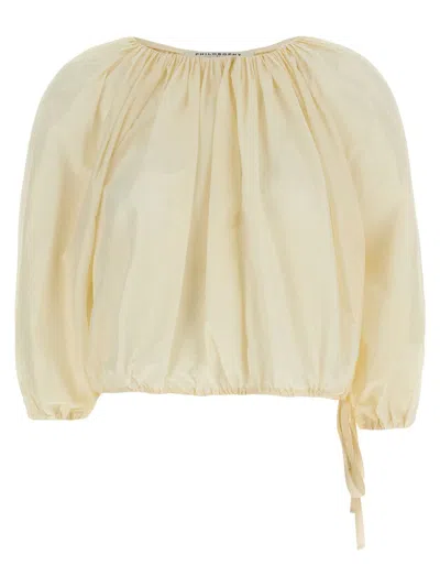PHILOSOPHY DI LORENZO SERAFINI PHILOSOPHY DI LORENZO SERAFINI CURLED SHIRT