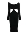 Philosophy Di Lorenzo Serafini Cut-out Detail Knit Dress In Black