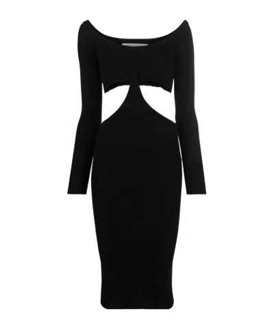 PHILOSOPHY DI LORENZO SERAFINI CUT-OUT DETAIL KNIT DRESS