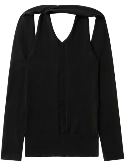 Philosophy Di Lorenzo Serafini Cut-out Top In Black  