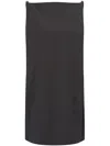 Philosophy Di Lorenzo Serafini Green Wool Dress In Grey
