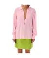 Philosophy Di Lorenzo Serafini Deep V-neck Blouse