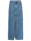 Philosophy Di Lorenzo Serafini Denim Maxi Skirt