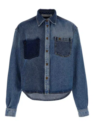 PHILOSOPHY DI LORENZO SERAFINI DENIM SHIRT