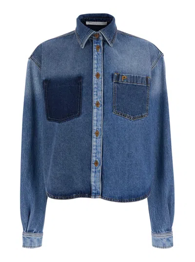 PHILOSOPHY DI LORENZO SERAFINI DENIM SHIRT