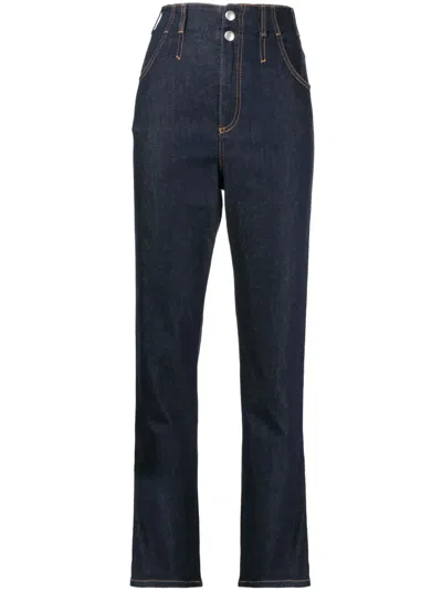 Philosophy Di Lorenzo Serafini Denim Straight-leg Trousers In Blue