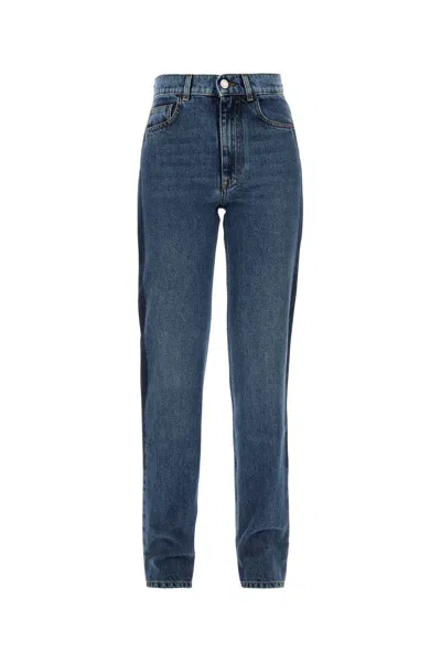 Philosophy Di Lorenzo Serafini Denim Jeans Belt Loops In Fantasiablu