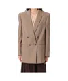 Philosophy Di Lorenzo Serafini Double-breasted Blazer In Neutral