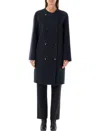 Philosophy Di Lorenzo Serafini Double Breasted Women's Jacket In Black