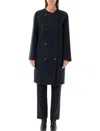 Philosophy Di Lorenzo Serafini Double Breasted Women's Jacket In Grey