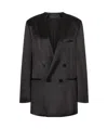 Philosophy Di Lorenzo Serafini Double-breasted Jacket In Black