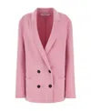 Philosophy Di Lorenzo Serafini Pink Wool Blazer In Pink