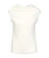 Philosophy Di Lorenzo Serafini Drape Front Blouse In White