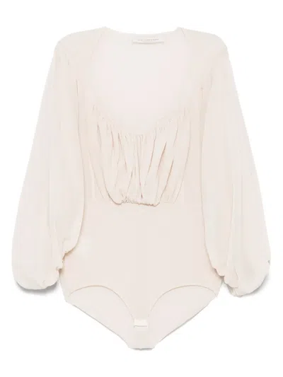 PHILOSOPHY DI LORENZO SERAFINI DRAPED BODYSUIT