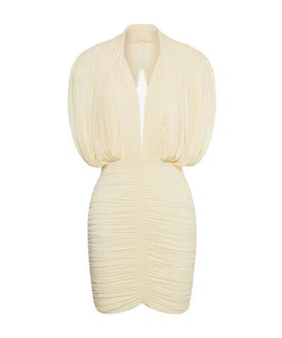 Philosophy Di Lorenzo Serafini Draped-design Dress In Nude