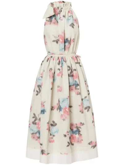 Philosophy Di Lorenzo Serafini Dress In Beige