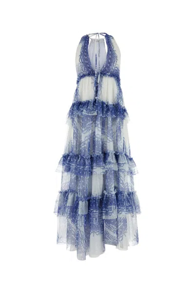 Philosophy Di Lorenzo Serafini Dress In Fantasiaazzurro