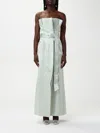 Shop Philosophy Di Lorenzo Serafini Dress  Woman Color Green In Grün