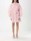 Philosophy Di Lorenzo Serafini Relaxed Fit Pink Dress In Pink
