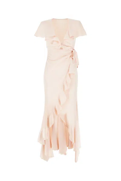Philosophy Di Lorenzo Serafini Pastel Pink Polyester Dress