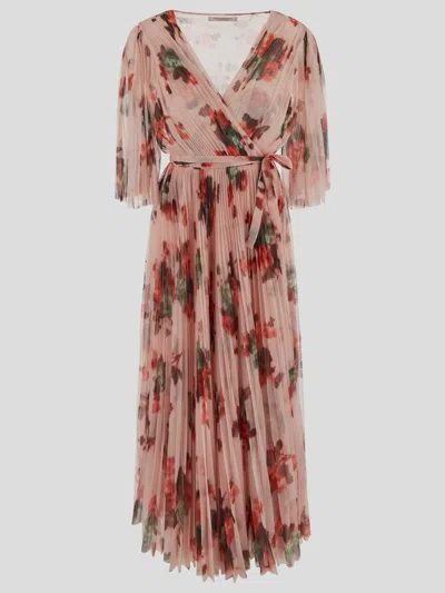 Philosophy Di Lorenzo Serafini Dresses In Fantasia Rosa