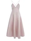 Philosophy Di Lorenzo Serafini Babydoll-kleid Aus Duchessesatin In Powder Pink